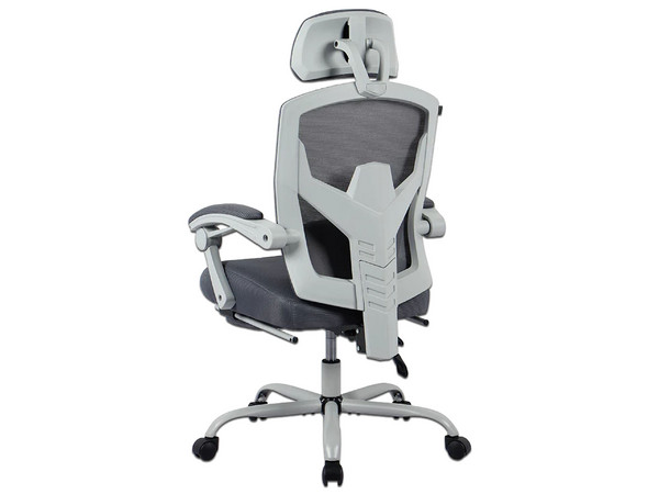 Silla Gamer Balam Rush Bolt Nou W, Descansa brazos, Altura Ajustable, Soporta hasta 130kg, Color Blanco.