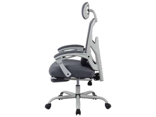 Silla Gamer Balam Rush Bolt Nou W, Descansa brazos, Altura Ajustable, Soporta hasta 130kg, Color Blanco.