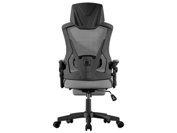 Silla Gamer Balam Rush Power Rush Mesh, Reposabrazos, Pistón de Gas Clase 2, Inclinación de hasta 145 Grados, Soporta hasta 100Kg. Color Gris. (Caja abierta)