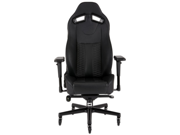 Silla Gamer Corsair T2 Road Warrior. Color negro.