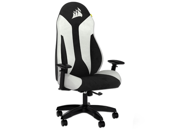 Silla Gamer CORSAIR TC70 Remix, inclinación ajustable, Hasta 120 kg. Color Blanco.