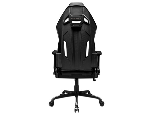 Silla Gamer Cougar Hotrod, Reclinable, Altura Ajustable, Soporta hasta 136Kg, Color Negro.