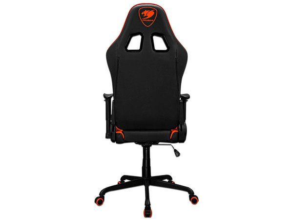 Silla Gamer Cougar Armor Elite, Soporta 120 kg. Color Negro/Naranja.