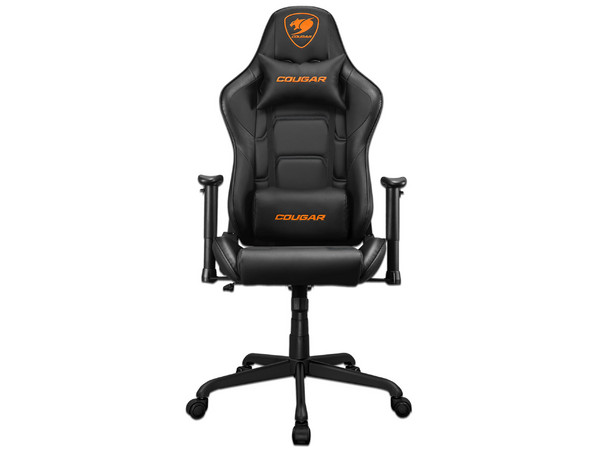 Silla Gamer Cougar ARMOR ELITE, Reclinable 160, Tapizado Cuero de PVC con almohadillas. Color Negro.