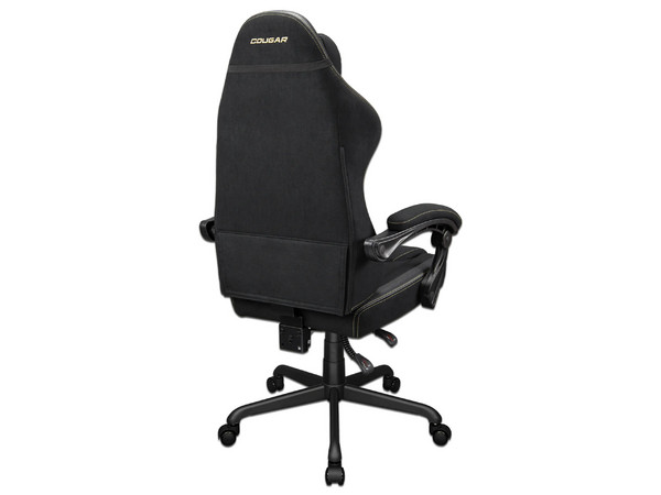 Silla Gamer Cougar Fusion EX CGR-FXF-GLB, Soporta Hasta 120 Kg, Inclinación de Hasta 130 Grados, Pistón Clase 4. Color Negro.