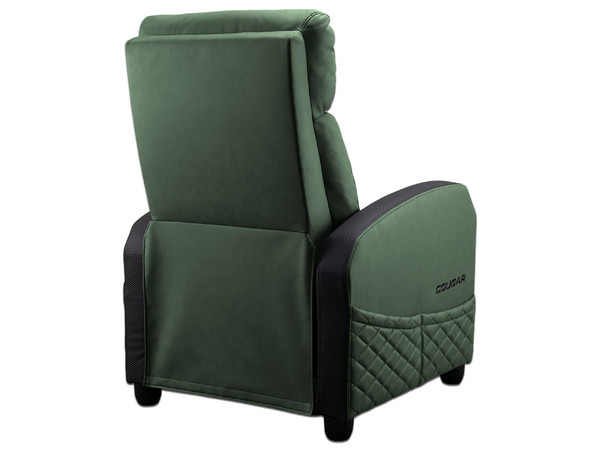 Sofá Cougar Ranger Elite CGR-RAE-GEB, Soporta Hasta 135 Kg, Reclinable de Hasta 160 Grados. Color Verde.