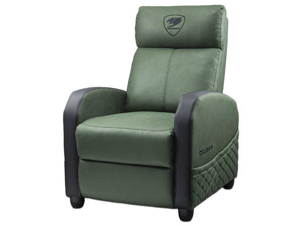 Sofá Cougar Ranger Elite CGR-RAE-GEB, Soporta Hasta 135 Kg, Reclinable de Hasta 160 Grados. Color Verde.