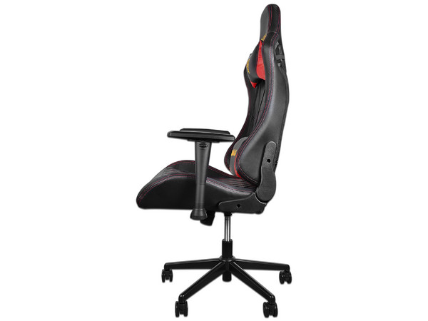 Silla Gamer GAMDIAS APHRODITE EF1, Asiento Reclinable, Descansa Brazos Ajustable, Soporta hasta 130 Kg, Color Negro.