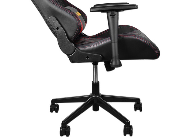Silla Gamer GAMDIAS APHRODITE EF1, Asiento Reclinable, Descansa Brazos Ajustable, Soporta hasta 130 Kg, Color Negro.