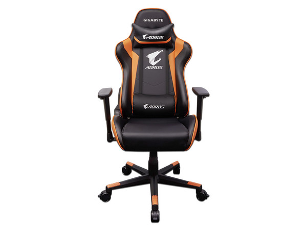 Silla Gaming Gigabyte Aorgus AGC300 reclinable. Negro/Naranja.