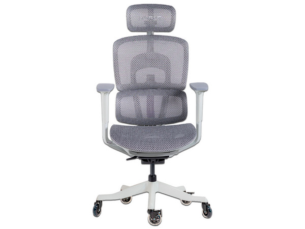 Silla Gamer Munfrost Neo, Ruedas Tipo Patín, Soporta hasta 180Kg, Color Blanco.