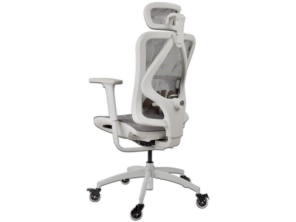 Silla Gamer Munfrost Nexus, Soporte lumbar, Soporta Hasta 180Kg, Reclinable, Reposabrazos 3D. Color Blanco.