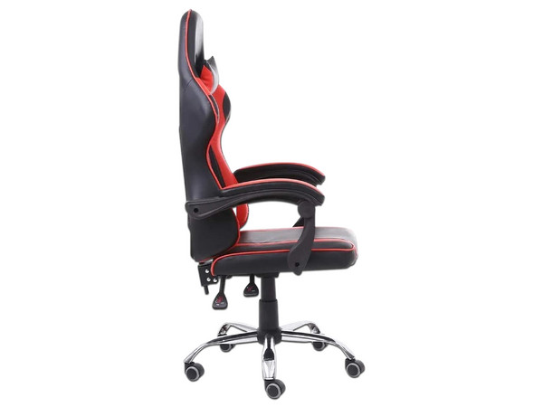 Silla Gamer Ergonómica Nextep Dragón XT Falkor, Soporta 150 kg. Color Rojo/Negro.