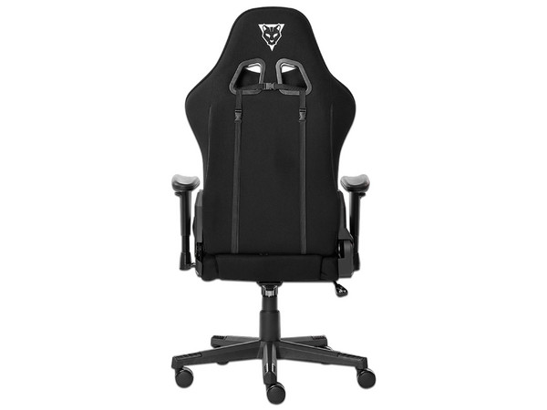 Silla Gamer Ocelot Black Night, Reclinable Hasta 155 Grados, Soporta 150Kg, Pistón Clase 4, Color Negro.