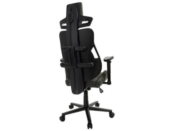 Silla Gamer Ocelot  OST-BLACK SCORPIO, Inclinación ajustable, Soporta hasta 150kg. Color Negro.