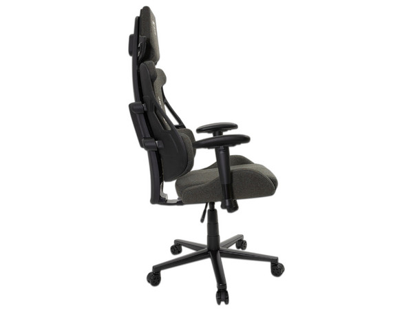 Silla Gamer Ocelot  OST-BLACK SCORPIO, Inclinación ajustable, Soporta hasta 150kg. Color Negro.