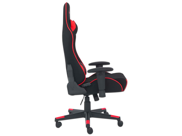 Silla Gamer Ocelot OST-SAVAGE RED, Descansa Brazos y Altura Ajustables, Inclinación de hasta 155 grados, Soporta Hasta 150kg, Color Rojo.