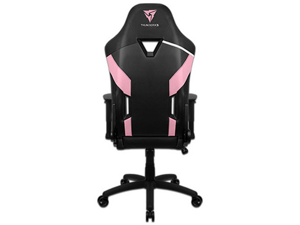 Silla Gamer ThunderX3 TC3 Sakura, Reclinable, Reposa Brazos Ajustable, Soporte Lumbar. Color Negro.
