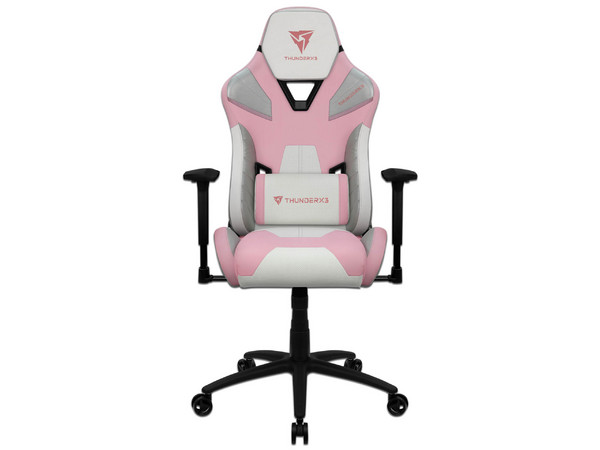 Silla Gamer Thunder X3 TC5, Soporta hasta 150KG, Mecanismo de Mariposa. Edición Sakura Blanca