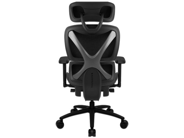 Silla Gamer Thunder X3 XTC Loft, Soporta 150KG, Negro-Gris, Respaldo Ergonómico, Reposabrazos Ajustables, Base de Metal.