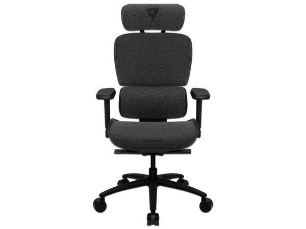 Silla Gamer Thunder X3 XTC Loft, Soporta 150KG, Negro-Gris, Respaldo Ergonómico, Reposabrazos Ajustables, Base de Metal.