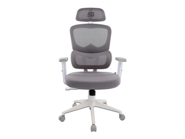 Silla Gamer Vorago CGM-400-WH, Descansa Brazos 1D Ajustable, Soporta hasta 120kg. Color Blanco.