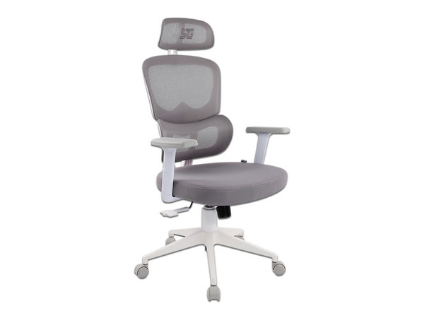 Silla Gamer Vorago CGM-400-WH, Descansa Brazos 1D Ajustable, Soporta hasta 120kg. Color Blanco.