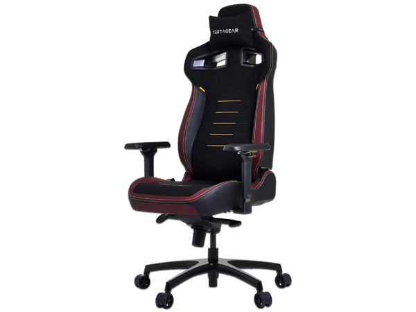 Silla Gamer Vertagear PL4800, Soporta hasta 160kg, Iluminación LED, Color Rojo.
