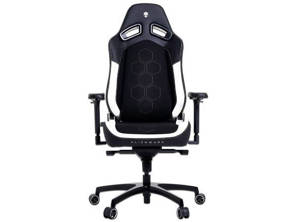 Silla Gamer Vertagear SL5800 Alienware, HygennX, Ergonómica, Respaldo 140 grados, Carga 26.5KG, Color Negro y Blanco.