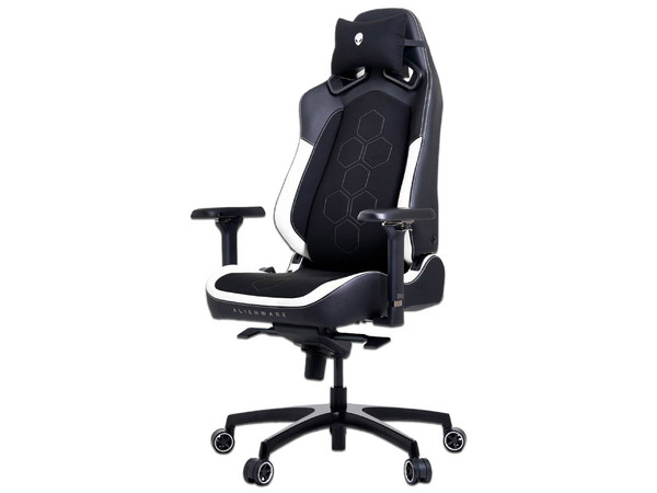 Silla Gamer Vertagear SL5800 Alienware, HygennX, Ergonómica, Respaldo 140 grados, Carga 26.5KG, Color Negro y Blanco.