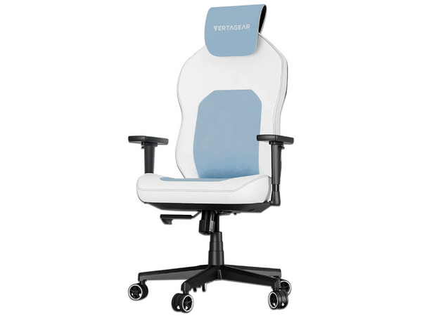 Silla Gamer Vertagear SL1800, Ergonómica, Carga 150 Kg, Altura de 122 -132 cm, Color Azul.