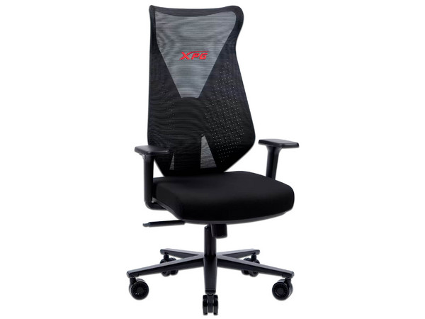 Silla Gamer XPG Nimbuis, Respaldo de Malla, Reposabrazos Ajustables, Inclinación de hasta 130 grados, Soporta hasta 120Kg. Color Negro.