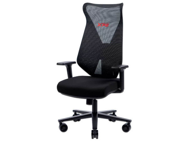 Silla Gamer XPG Nimbuis, Respaldo de Malla, Reposabrazos Ajustables, Inclinación de hasta 130 grados, Soporta hasta 120Kg. Color Negro.