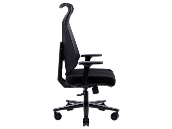 Silla Gamer XPG Nimbuis, Respaldo de Malla, Reposabrazos Ajustables, Inclinación de hasta 130 grados, Soporta hasta 120Kg. Color Negro.