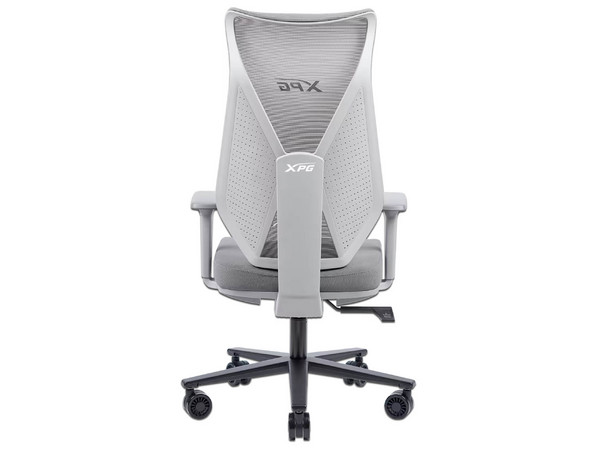Silla Gamer XPG Nimbus, Soporta Hasta 120 Kg, Reposabrazos Ajustable, Inclinación de Hasta 130 Grados, Soporte Lumbar, Respaldo de Malla. Color Gris