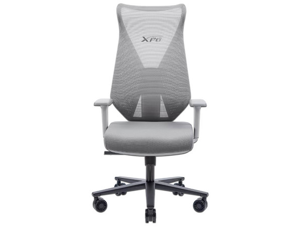 Silla Gamer XPG Nimbus, Soporta Hasta 120 Kg, Reposabrazos Ajustable, Inclinación de Hasta 130 Grados, Soporte Lumbar, Respaldo de Malla. Color Gris