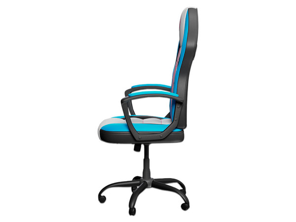 Silla Gamer XTech Marvel Ghost Spider, Reposabrazos Ajustable, Soporta hasta 120kg, Color Azul.