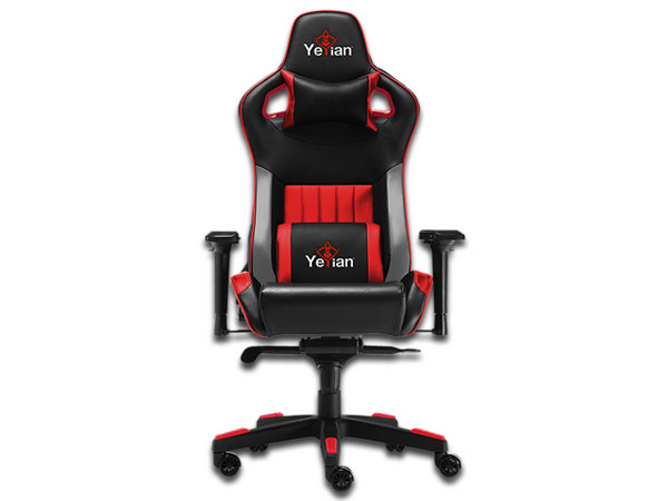 Silla Gaming YEYIAN Cadira 2105, Color Rojo.