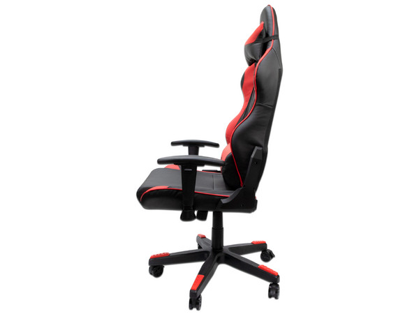 Silla Gamer Yeyian Cadira 1150, inclinación ajustable, soporte lumbar. Color Rojo.