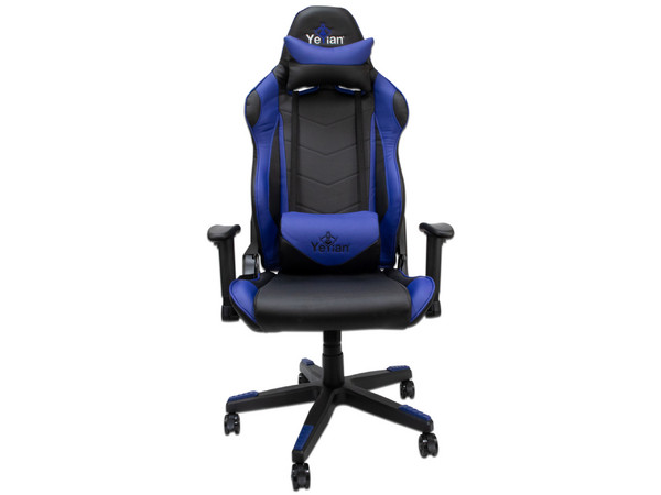 Silla Gaming Reclinable Yeyian Cadira 1150. Color Azul.
