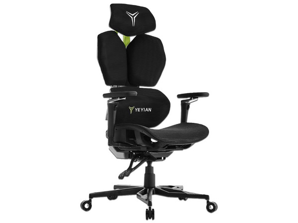 Silla Gamer Ergonómica Yeyian Proact GM1, Inclinación de Hasta 135 Grados, Descansa Brazos 4D, Soporta Hasta 150Kg, Color Negro.
