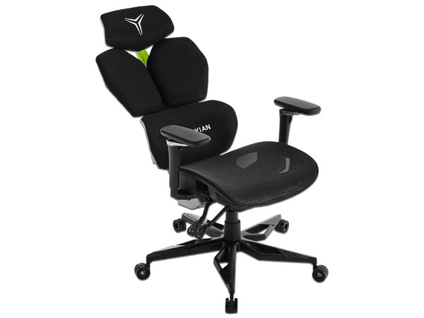 Silla Gamer Ergonómica Yeyian Proact GM1, Inclinación de Hasta 135 Grados, Descansa Brazos 4D, Soporta Hasta 150Kg, Color Negro.
