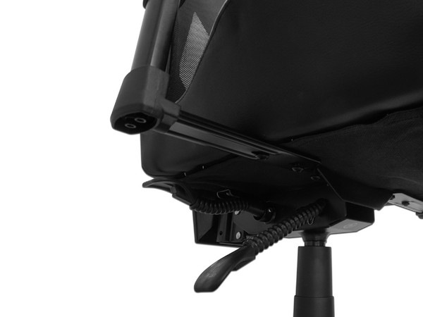 Silla Gamer YEYIAN DRAKKAR 2500, apoyabrazos ajustables, tela transpirable. Color Verde/Negro.