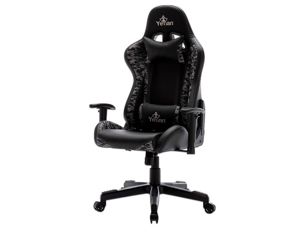 Silla Gamer Yeyian Ryuji Night Camouflage YFRN-042920. Color Negro.