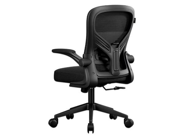 Silla para Oficina Acteck Flux Base EC343, Reposabrazos Abatibles, Soporta hasta 100Kg, Color Negro.
 (Caja abierta)