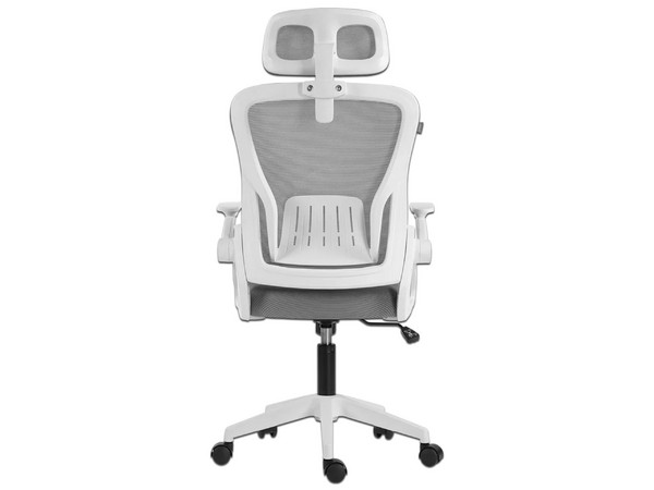 Silla para Oficina Acteck Flux EC313HR, Reposabrazos Abatibles, Soporta hasta 100Kg, Color Blanco.