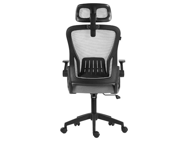 Silla para Oficina Acteck Flux Lite EC313HR, Reposabrazos Abatibles, Soporta hasta 100Kg, Pistón Clase 2, Color Gris.