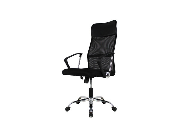 Silla Ejecutiva Mundo In 2006, Reposabrazos, Asiento Acojinado, Respaldo de Tela Tipo Mesh. Color Negro.
