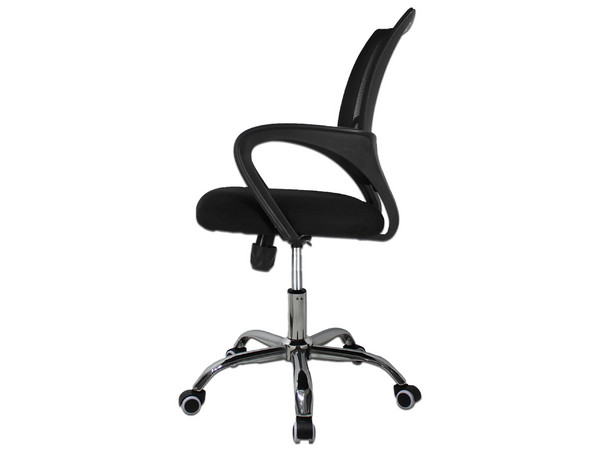 Silla Ejecutiva Mundo In 107, Reposabrazos, Respaldo de Tela Tipo Mesh. Color Negro.
