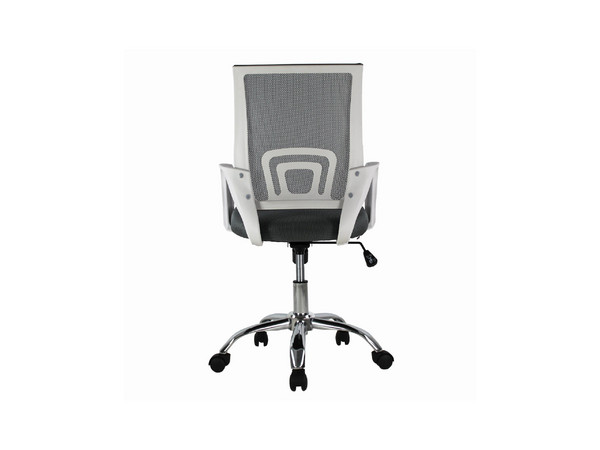 Silla Ejecutiva Mundo In 107, Reposabrazos, Respaldo de Tela Tipo Mesh. Color Gris.